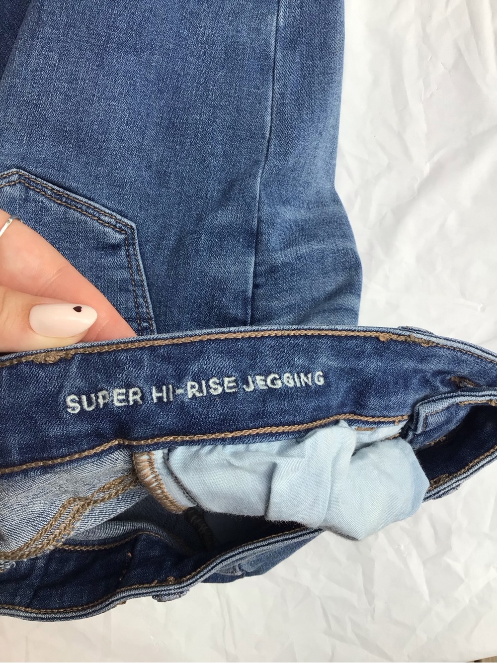 American Eagle Outfitters Slim Super High-Rise Skinny Jeans Jeggings - Picture 4 of 11
